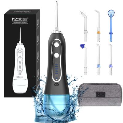 China IPX7 Waterproof 2021 OEM Amazon Best Selling Portable Dental Care Oral Irrigator Cordless Wireless Jet Flosser Pick For Teeth Irrigation for sale