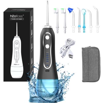 China Best cheap oral irrigator usb rechargeable cordless IPX7 waterproof pressurize oral dental irrigador for portable travel water flosser teeth for sale