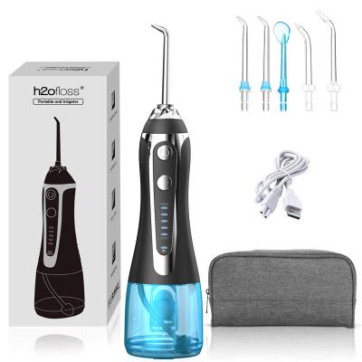 China dental flosser ipx7 clean water teeth flosser h2o water flosser h2ofloss water ipx7 waterproof dental oral irrigator dental flosser OEM for sale