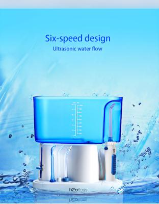 China IPX7 Waterproof 2021 h2oflos Water Flosser Dental Oral Irrigator Teeth Water Cleaner Pick Spa Tooth Care Clean With For Chinese Family Factories for sale