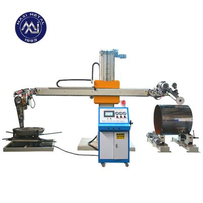 China Stainless Steel Metal Tank Polishing Machine With Dust Collector for sale