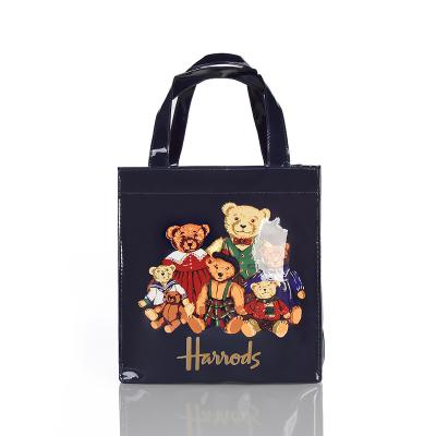 China Reusable Eco-Friendly Reusable Eco-Friendly Customer Bag PVC Handbag Lunch Handbag Lunch Bag for sale