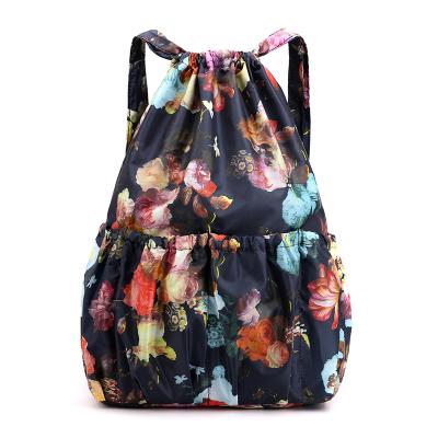 China The BUY Lady's Casual Shopping Backpack with Printing Pattern for sale