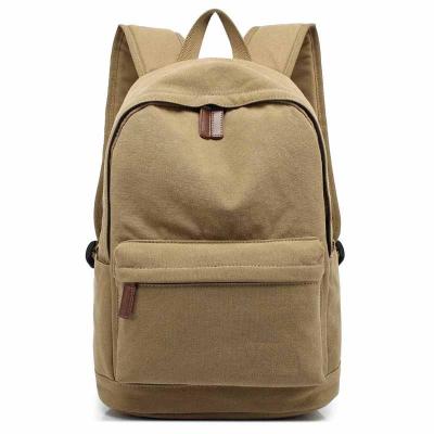 China OCCASIONAL STYLE Vintage Canvas Laptop School College College Backpack Unisex Bag for sale