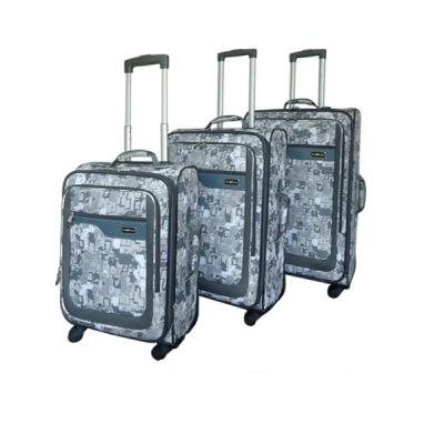 China Beautiful 2021 New Design Camouflage Style Travel Small Luggage Sets For Carry On for sale