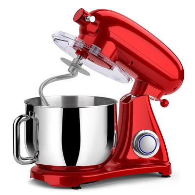 China Professional Cooking Mixer Tilt Head Design 1200W Dough Mixer 518 Liter Stand Electric Mixer for sale