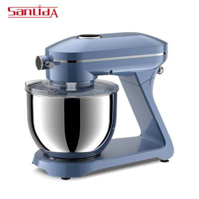 China Design LED Display Household Tilt Head Kitchen Knead Stand Mixer Body Die-Cast Machine Metal Home Electric Food Processor for sale