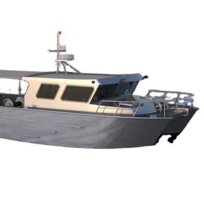 China CE certified aluminum alloy 21ft 6.5M tall boat durable aluminum version boat fishing boat for sale for sale