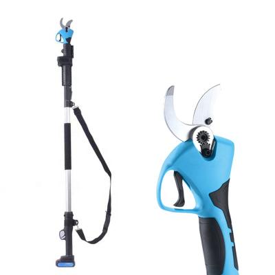 China Anti-skid lithium battery rechargeable plastic garden handle 40mm handheld pole pruner for sale