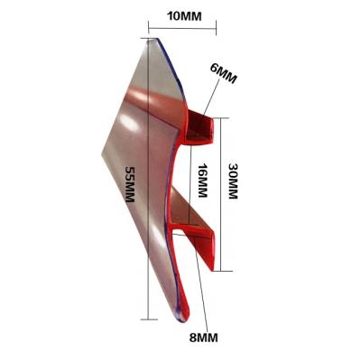 China Supermarket or Store Display Supermarket Equipment Accessories Label Holder Plastic Data Strip for Supermarket Shelves for sale