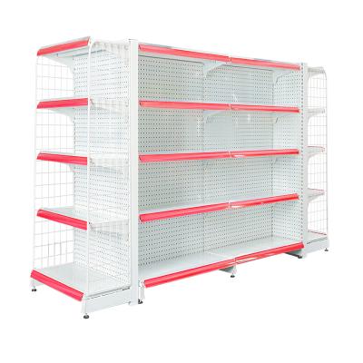 China Single Sided Fashion Supermarket Shelves Display Rack Equipment Shop Shelf For Shop Gondola for sale