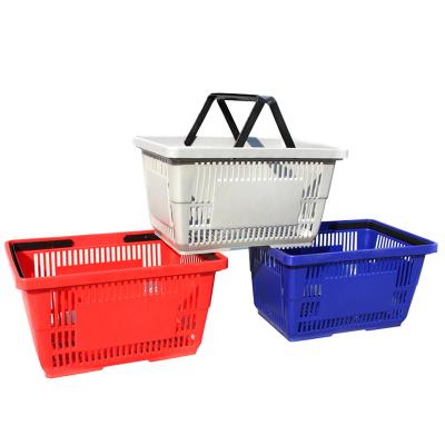 China Portable PP Plastic Basket KTV Basket Frame To Enlarge Shopping Basket Supermarket Shopping Stockings for sale