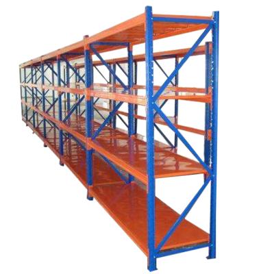 China Heavy Duty Steel Industrial Shelving Adjustable Metal Pallet Rack Corrosion Protection Storage Boltless Warehouse Stacking Racks for sale