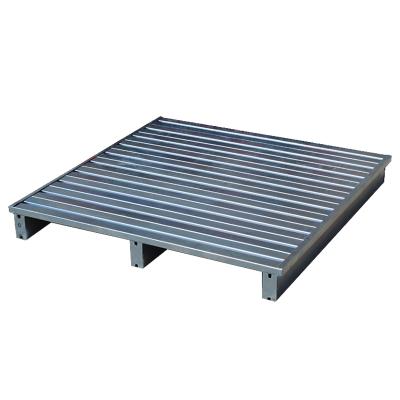 China GCJSpallet Heavy Duty Logistics Iron Pallet Storage Rack Pallet Warehouse Pallet Moisture Proof Can Be Customized for sale