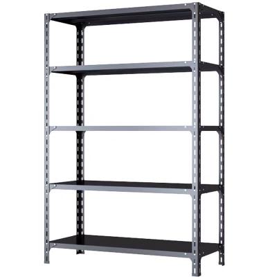 China Supermarkets.warehouse Steel Shelf Storage Corner Warehouse Shelf Supermarket Display Rack Medium Household Shelf for sale