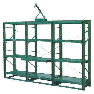 China Anti-Corrosion And Rust Protection Wholesale China Supplier Workshop Sliding Mold Rack, Mold Storage Rack, Shelf With Drawer for sale