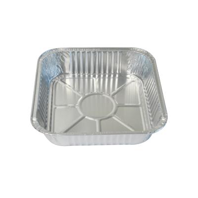 China Food Grade Food Grade Food Packaging Use Aluminum Foil Food Container Size Aluminum Foil Customized Box for sale