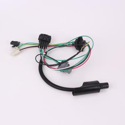 China Automotive Male Connectors Plugs Pigtail Bulb Wire Arm Input Hidden Wires for sale