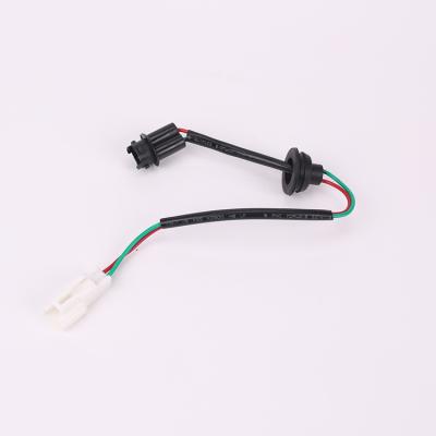 China Automobile Jump Wire 2 Pin Wire Harness Connectors Car Headlight Connector Auto Male Female Plug for sale