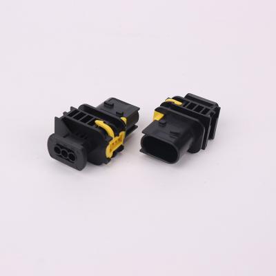 China 3pin Car Connection Automotive Accessories Waterproof Wire Electrical Automotive Connectors Auto Connectors for sale