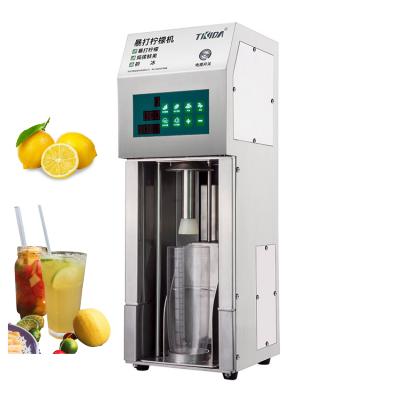 China Tabletop Milk Tea Shop Lemon Orange Juice Beater Mango Pineapple Pulp Crusher Ice Crushing Machine for sale