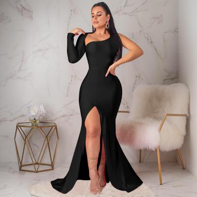 China Breathable BUKAI 2023 New Summer Club Wear Women Black Dress for sale