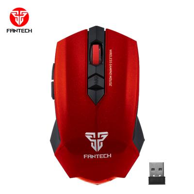 China Fantech Wholesale Programmable Wireless Gaming Mouse WG7 6D 2.4 Gigahertz USB Nano Wireless Gaming Mouse Receiver à venda