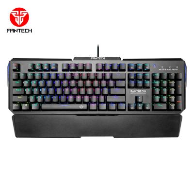 China 100% Waterproof Keyboard With Fantech MK882 Nano-Coating PCB Nano RGB Optical Mechanical Gaming Keyboard With Wrist Rest Te koop