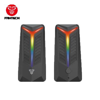 Cina Wholesale Hot Sell Fantech Gaming Bass Sound Good Quality 3.5mm RGB BT 5.0 Portable Portable Gaming Speaker in vendita