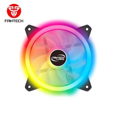 China Ultra Quiet High Airflow 12cm Adjustable Computer PC Case LED Fan 120mm RGB Computer Case Fan for sale