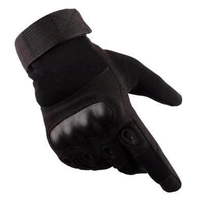 China Waterproof Full Finger Tactical Gloves in Green Color for Sports Enthusiasts for sale