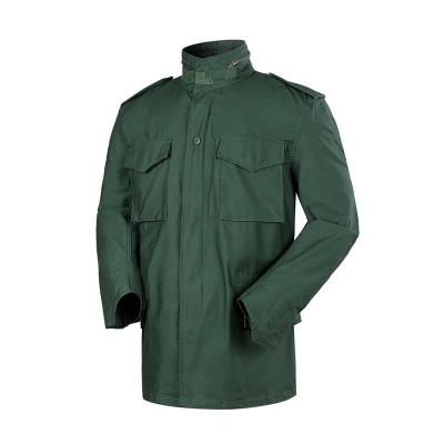 China Acceptable OEM/ODM Polyester/Cotton Olive Green Mens Jacket M65 For Outdoor Activities XS-XXL for sale