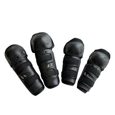 China Customized Logo Accepted Stainless Steel Knee and Elbow Pads Set for Motorcycle Guard for sale