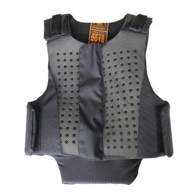 China Certified Foam Padded Black Children Vest for Outdoor Horse-Riding/Equestrian Activities for sale