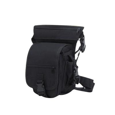 China Motorcycle Men Women Thigh Bag with Waterproof Waist Bag and Attached Side Pouch for sale