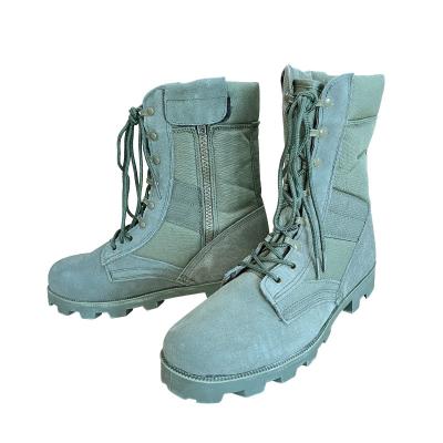 China Rubber Sole Men and Women Leather Hiking Boots for Outdoor Training in Autumn Season for sale