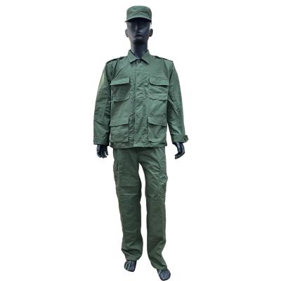 China Polyester-watten mengsel trainingspak ademend en slijtvast ACU BDU-uniform Te koop