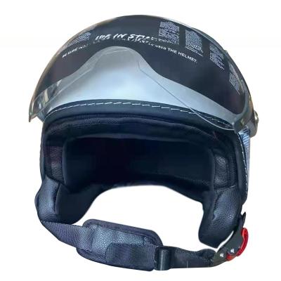 China ABS White Motorbike Helmet for Riding with/without LED Long-Lasting Performance for sale