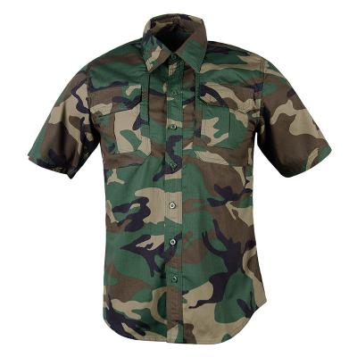 China Camiseta formal de manga corta para hombres para actividades al aire libre en poliéster/algodón en venta