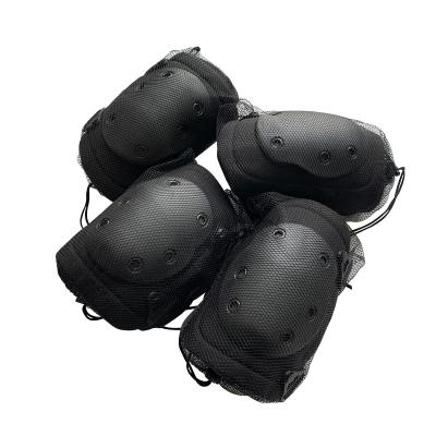 China ISO Certified Adjustable TPR Polyester Outdoor Riding Bike Protective Elbow and Knee Pads for sale