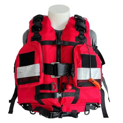 China Inflatable Oxford Fabric Water Rescue Life Jacket for Water Activities and Events for sale