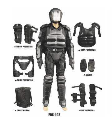 China FOX-103 Stab Resistant Riot Gear Anti Riot Suit Police Uniform Te koop