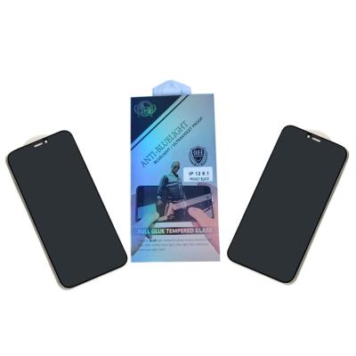 China Mobile Phone 9h Shock Anti-peep Tempered Glass Screen Protector Film for sale