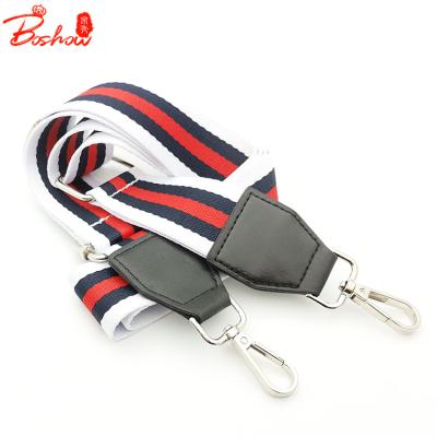 China Classic/fashion accessories 2021 handbags design fashion across the shoulder ribbon strap bags adjustable nylon accessories wholesale BS070206 for sale