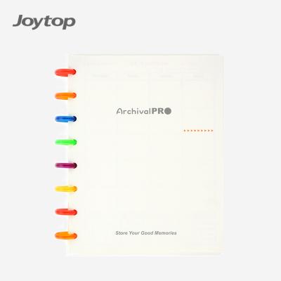 China Wholesale A5 Disc Binding Joytop Disc Binding Undated 2022 Loose Leaf Agenda Book Wedding Planner Book for sale