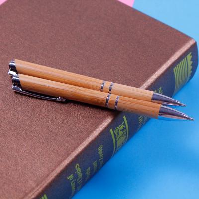 China High Tech Pen Joytop Eco Friendly Bamboo Ballpoint Pens Custom Logo Promotional Recycled Bamboo Wooden for sale