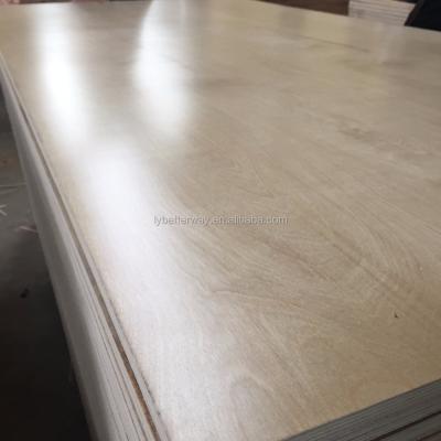 China Modern Birch Plywood 18mm UV Coated Birch Plywood UV Laser Cutting Plywood For Die Making for sale