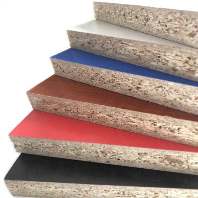 China Modern Best E1 Grade Melamine Particle Board MFC Board 18mm Board Market for sale