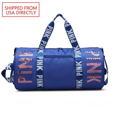 China Hot Selling Designer Weekend Spennanight Bags Tote Overnight Duffle Bag Travel Durable / Water Resistant Fashion Large Sports Gym For Girls for sale