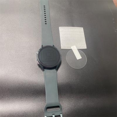 China Protect Smart Watch Lens High Definition Glass Protective Film Durable Screen Protector Plated Shell Film For Samsung Watch 4 44Mm for sale